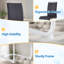 6 - Person Dining Set, Modern Rectangular Dining Table Set with 6 Luxury Faux Leather Dining Chairs-36876351-36876350