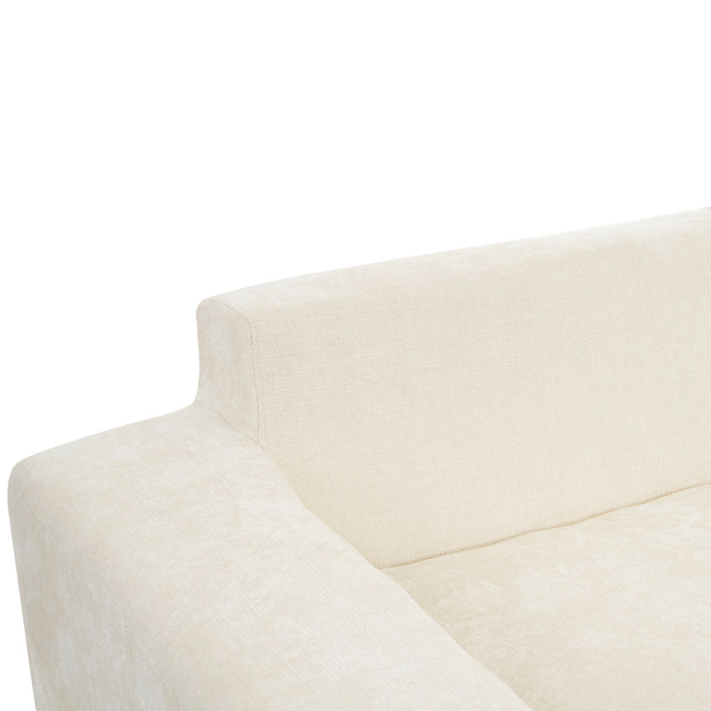 Ensemble de canapés modulaires surdimensionnés de 59 po Boneless, Beige