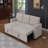 Upholstered Pull Out Sectional Sofa With Chaise-286731083
