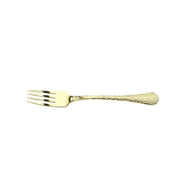 The Champagne Avalon Collection Stainless Steel (18/10) Wood Stainless Steel Dessert Fork Flatware