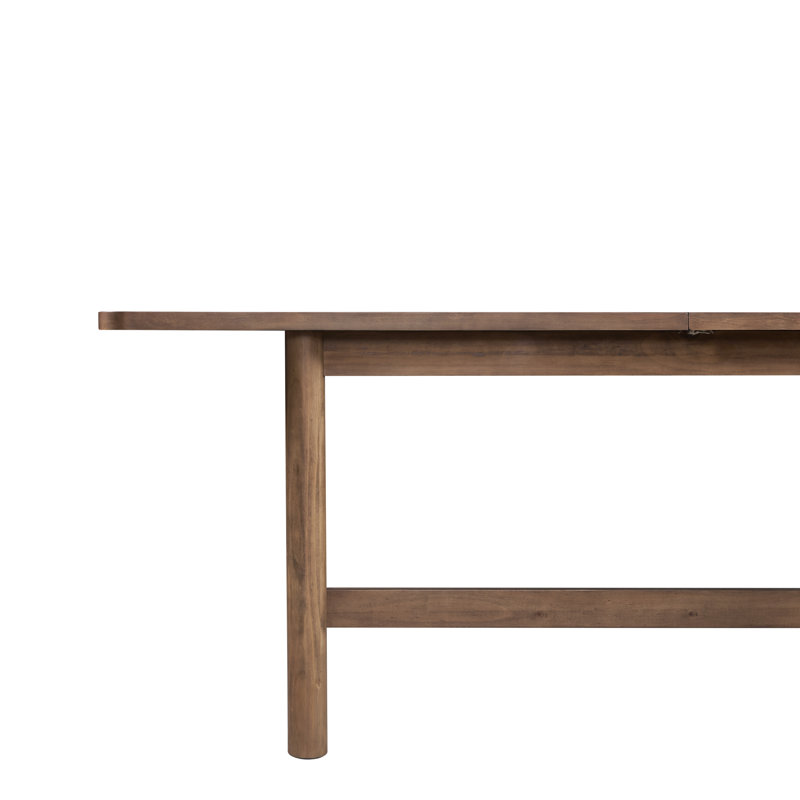 Cohle 80" Butterfly Leaf Dining Table, Dark Walnut