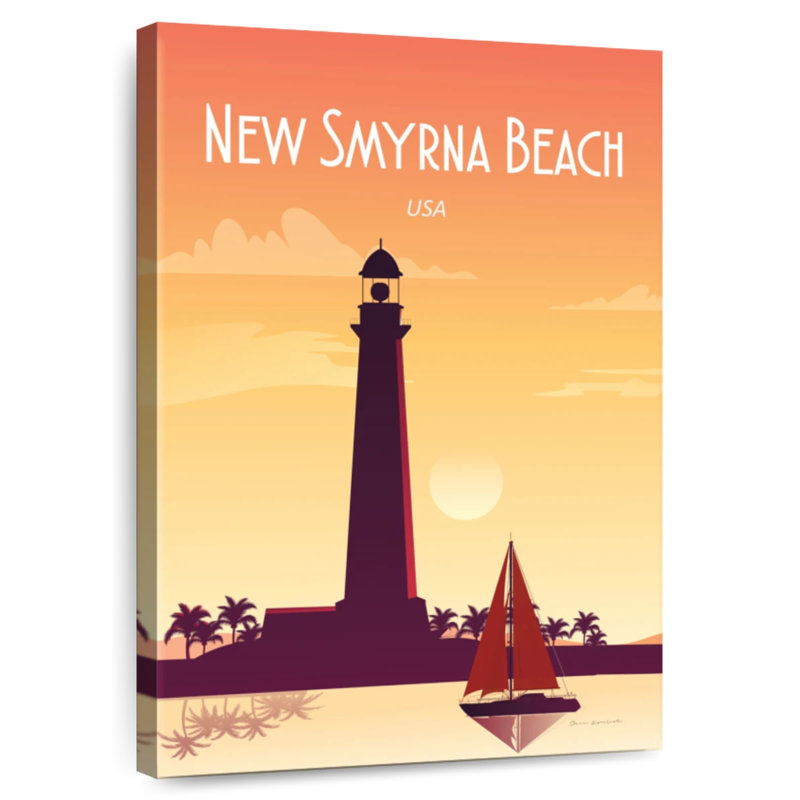 New Smyrna Beach, H 36 po x l 24 po