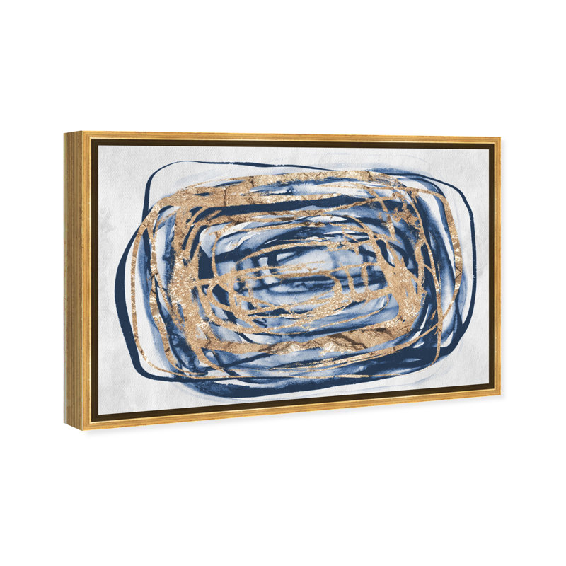 Torbellino - Impression sur toile, H 15 po x l 10 po, Toile avec cadre doré