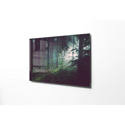Elegant Tempered Glass Painting, 11.8 x 17.7 Inches | 100% Tempered Glass, Thickness: 0.16 Inches | Stunning Wall Art for Home Décor, Durable and Easy to Clean, Perfect for Living Room & Office Spaces
