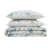Field Blue/Green/Pink Reversible Quilt Set-923160435