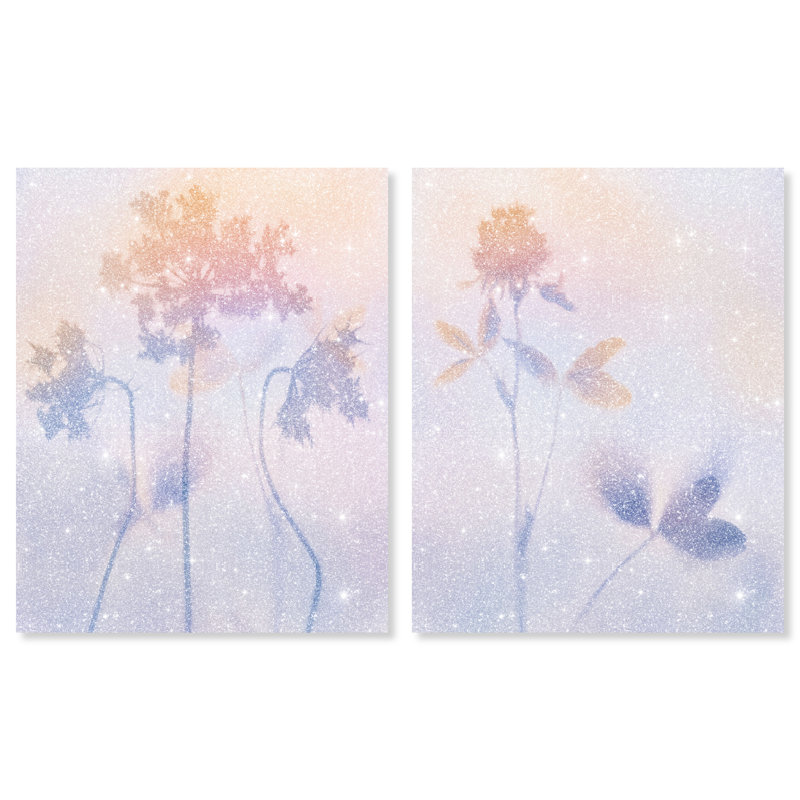 Lavender Shadows Set Set by Oliver Gal, 16"H x 20"W, Gallery Wrapped