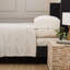 REMI - RAYON FROM BAMBOO / LINEN SHEET SET - WHITE - QUEEN (FITTED, FLAT, PAIR OF ST/Q PC)-1542479123-1542479121