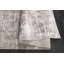 Tapis abstrait ivoire en polypropylène / jute tissé à la machine-87793972