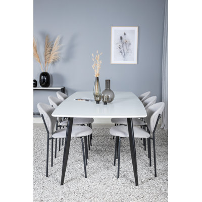 Bergsteinn 6 - Person Dining Set