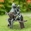 Frog Metal Garden Statue