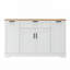Multi-Functional Storage Sideboard with Adjustable Shelves-1077360388