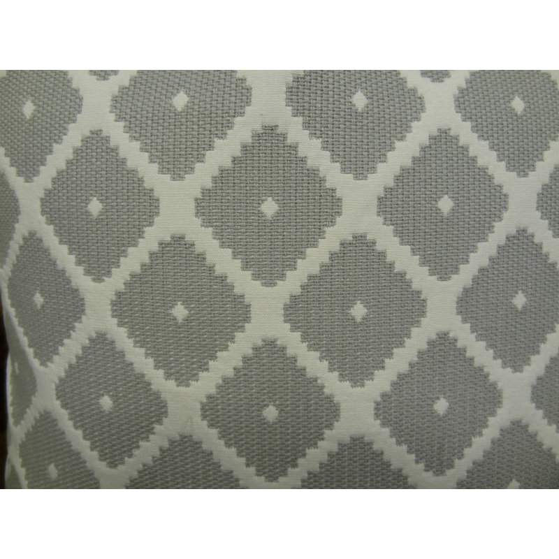 Coussin géométrique, Bourre en polyester, 12 po x 20 po