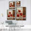 Wild Poppies II, reproduction encadrée - bois massif-1433243367