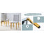 Chaises de salle à manger polyvalentes et confortables en polyuréthane pour espaces élégants-449820609-449820612-449820615