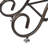 Cello Shape Wine Bakers Rack