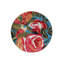 Tapis décoratif multicolore à motif floral rose-1476918404