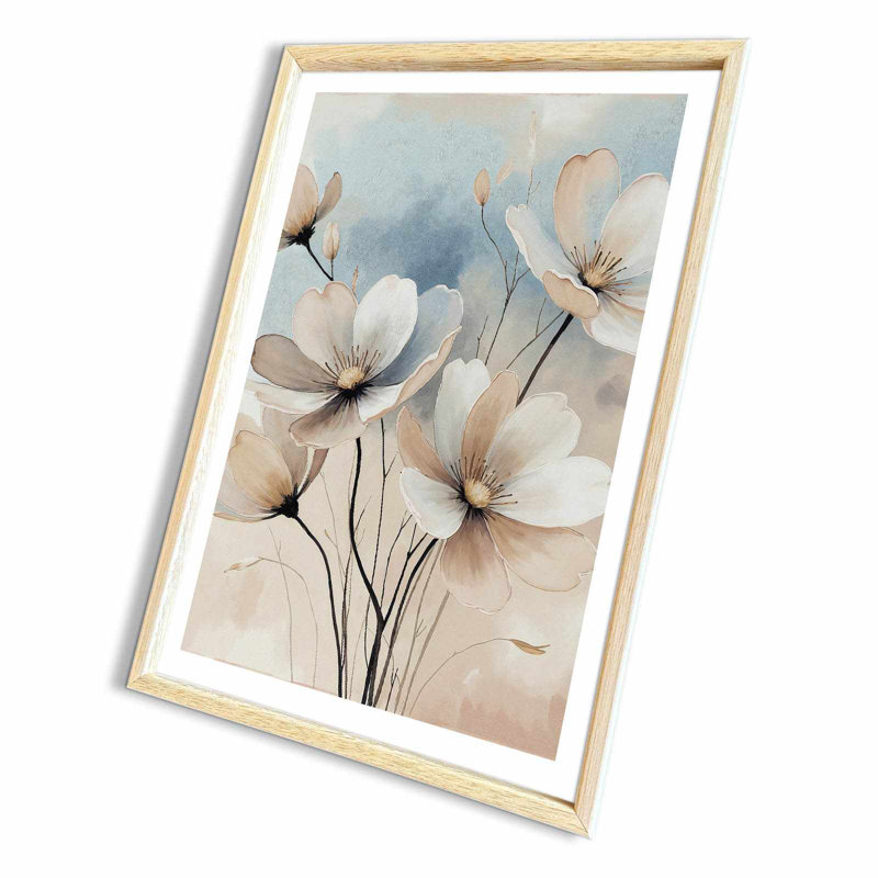 Peinture décorative en panneau de fibres à densité moyenne, 24.4" H x 36.2" W