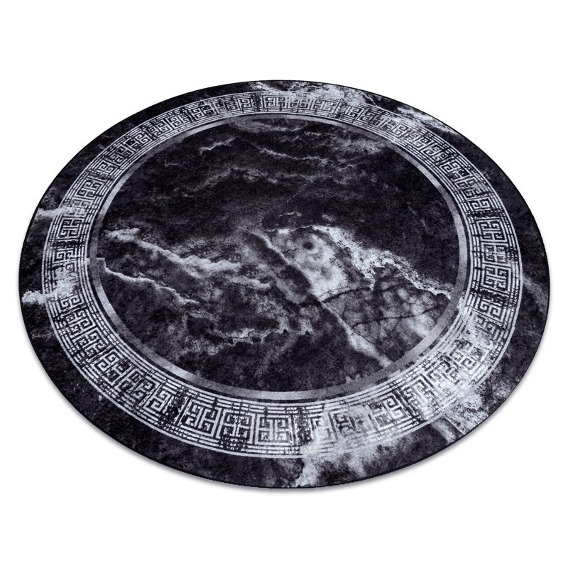 Roelof Geometric Area Rug, Round 160cm