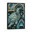«Indigo Peacock I», impression sur toile-72809928-72809931-72809942