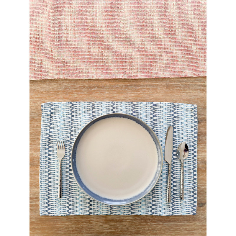 Acrylic Rectangle Placemat, Blue