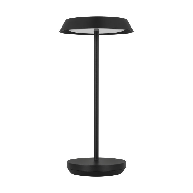 Tepa Accent Rechargeable Table Lamp, Black