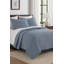 3 Piece Lightweight Quilt Bedding Set Ultra Soft Channel Stitch Bedspread With Sham Quilted Coverlet For All Seasons-114657027-114657031