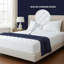 Housse de protection imperméable pour matelas avec dessus matelassé et poche profonde - Protection douce, respirante et silencieuse pour le lit - Housse ajustée pour matelas épais-551457409-550293305