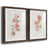 Walnut Framed Paper
