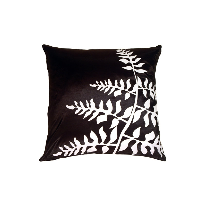 Coussin de lit Marion, Noir / Blanc