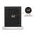 Modern Mirrored Crushed Diamond Table Clock