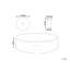 Ivy Bronx 360mm L x 360mm W Natural Acrylic Circular Sink-1320030984
