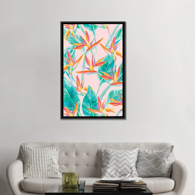 «Birds of Paradise», impression sur toile