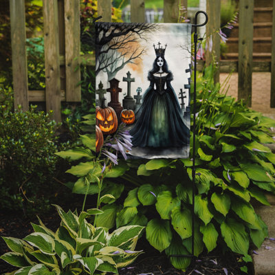 Double Sided 15.5'' H x 11.25'' W Polyester Halloween Garden Flag