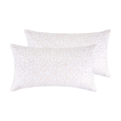BH Sherbourne Taupe Stitch King Sham 2pk