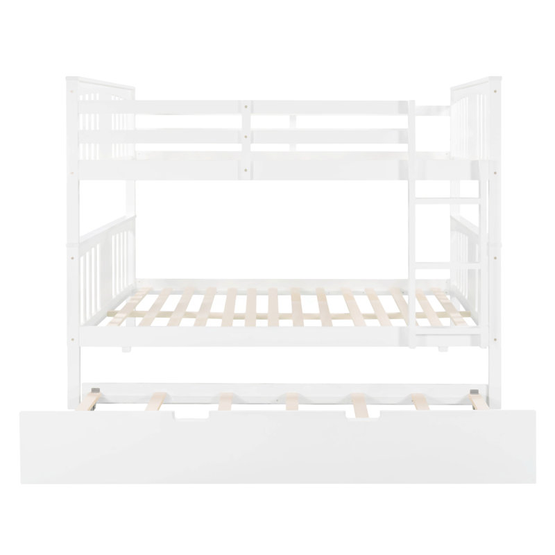 Lit plateforme Jaswinder, Blanc