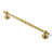7 9/16" Center To Center Solid Brass Bar Pull Handle Multipack-94952240