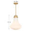 Luminaire suspendu 1 lumière Bartlet-1075208551