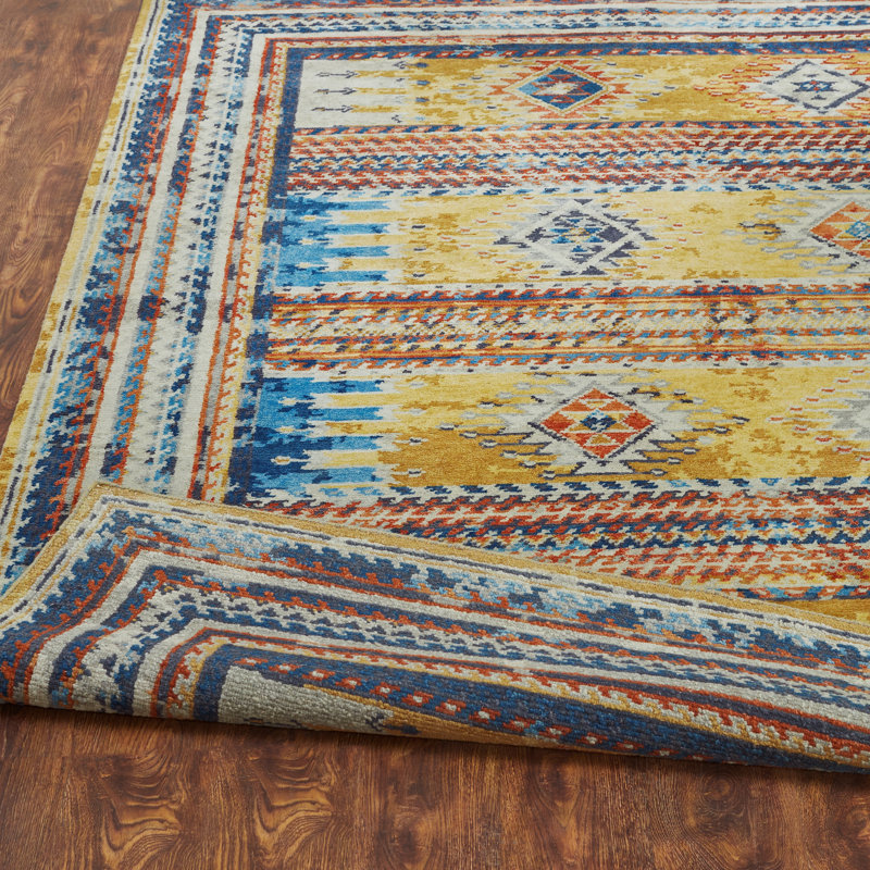 Mesa Mirage Hand Knotted Area Rug, Rectangle 10' x 14'