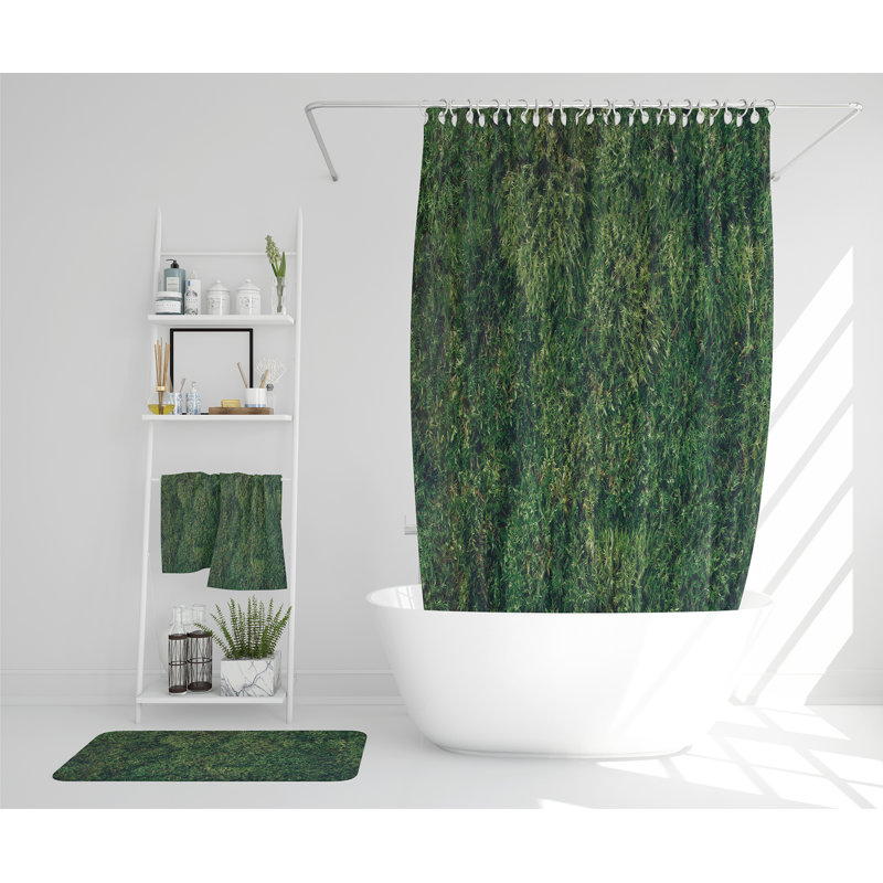Neitas Polyester Shower Curtain Set