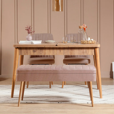 Manningtree 3 -Person Extendable Dining Set