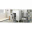 Meuble-lavabo 24 po avec lavabo en céramique, porte à fermeture douce et 2 tiroirs à fermeture douce, supports de rangement doubles pour porte-948451322