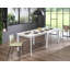 Brinker 83 cm Extendable Rectangular Glass Top Dining Table-311001535