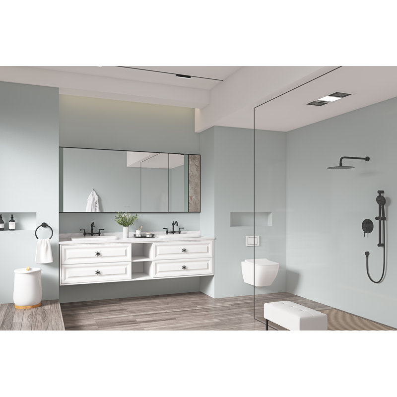 Miroir à DEL pour salle de bain, 36 po x 72 po