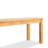 Solid Teak Wood Slatted Outdoor Bench