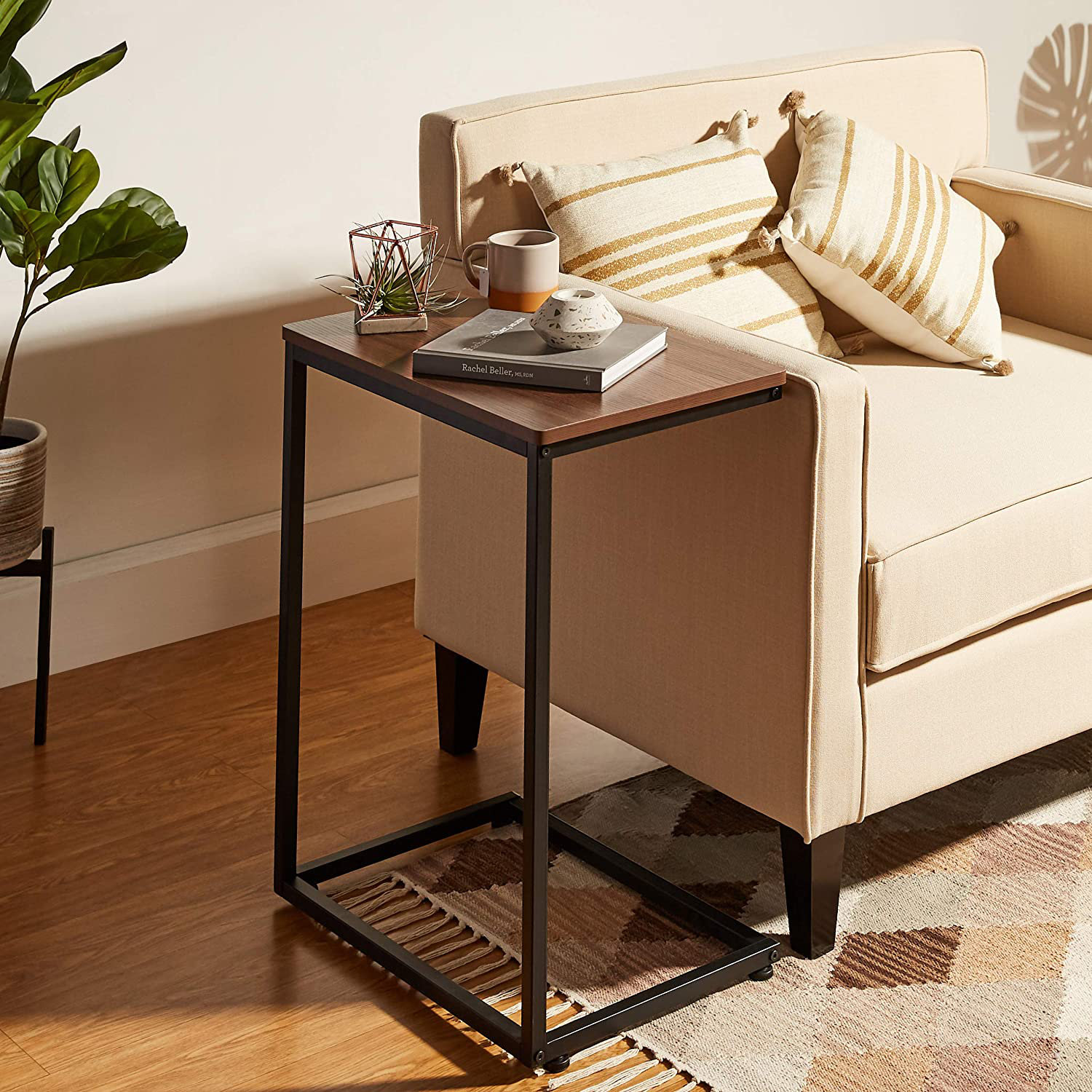 17 Stories Solid Wood C Table End Table | Wayfair