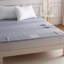 Surmatelas chauffant, surmatelas électrique à couche d'air, 5 réglages de chaleur, minuterie d'arrêt automatique, poche profonde de 18 pouces, chauffe-lit-119139579-119139582