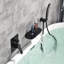 Robinet de baignoire mural à poignée simple avec valve brute-74200619