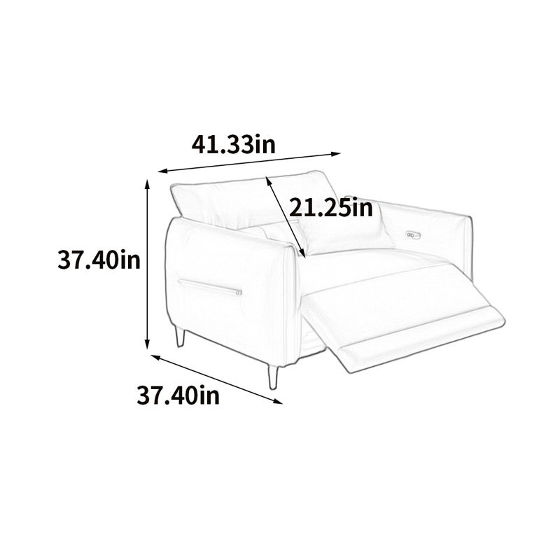 Stylish Telescopic Electric Sofa