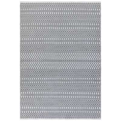 Perrotta Geometric Recycled P.E.T Hand Woven Indoor / Outdoor Area Rug