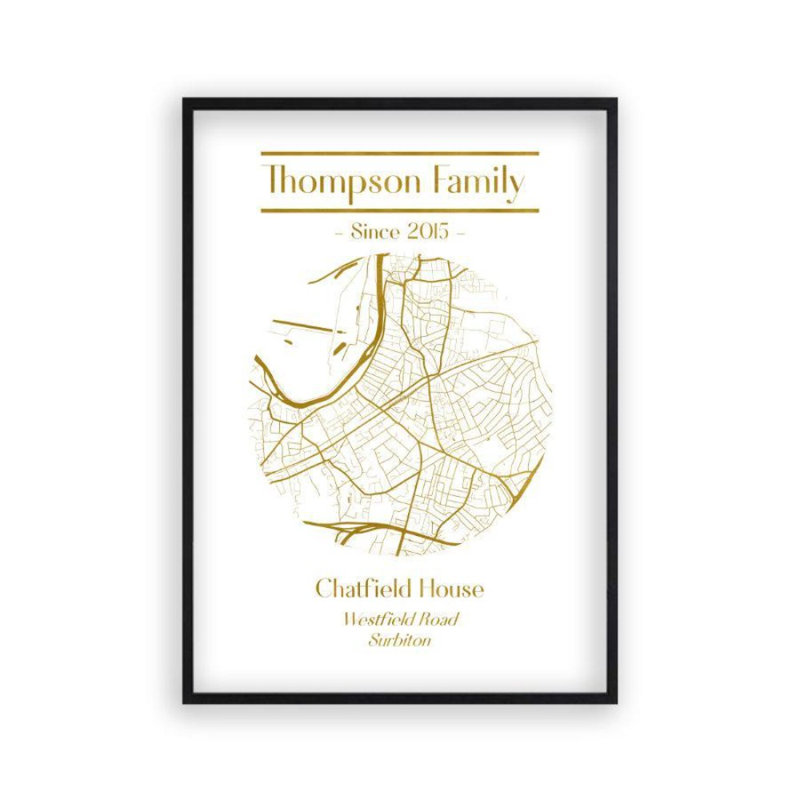Print, 31 cm H x 22 cm W x 2.5 cm D, Matt Black Frame